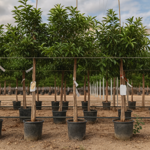 Kumquat Fortunella margarita 8-10 cm Stu., 140-160 cm Gesamthöhe